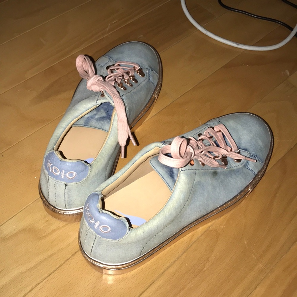 Koio x Quincy Davis Leather Sneakers